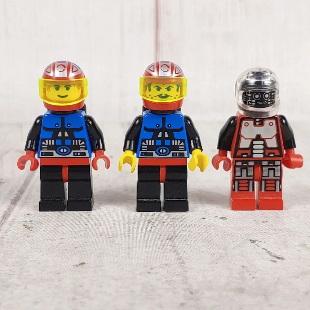 MINIFIGURES ONLY - Lego 6959 Space Spyrius Lunar Launch Site - sp039 sp040 sp041